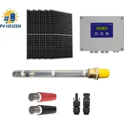 KTR4 Heizstabregelung Komplettset 3520 W Peak – Photovoltaik Lösung für Warmwasser