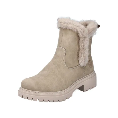 Rieker Schaftstiefel - Wanderschuhe in Größe 36 EU, bequem mit 4.5 cm Absatzhöhe und Reißverschluss für einfaches An- und Ausziehen. Ideal für Outdoor-Aktivitäten und stilvolle Looks.