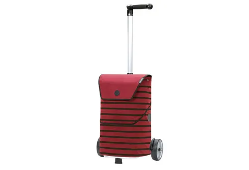 Andersen Einkaufstrolley Unus Shopper Jelke bordeaux, klappbar und höhenverstellbar
