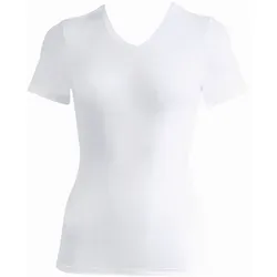 Schöller Baumwolle Supergekämmt Shirt 1/4 Arm 3er Pack | 44 | Weiss (SC-0060) - Damen Unterhemden | Hoher Tragekomfort durch supergekämmte Baumwolle und elastische Randabschlüsse für perfekten Sitz.