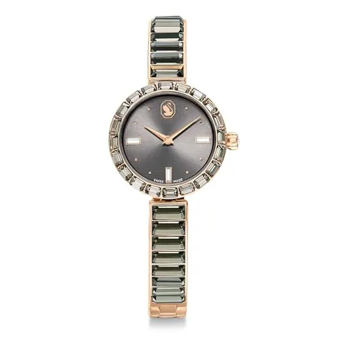 Swarovski Matrix Bangle Uhr, Grau, One Size von Swarovski