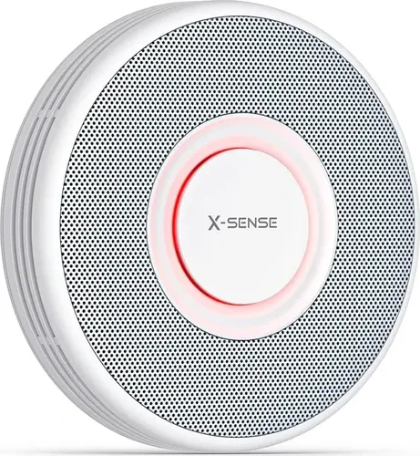 X-Sense XS0B-MR Rauchwarnmelder - Zuverlässiger Rauchwarnmelder mit kompaktem Design (Ø 110 mm, H 33 mm). Ideal für den sicheren Einsatz in jedem Raum. Inklusive Batterie für sofortige Einsatzbereitschaft.
