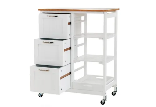 Küchenwagen Weiß von KOMFOTTEU