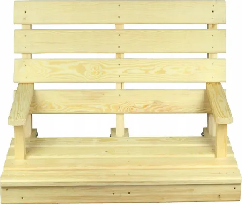QLS Holz Schaukelbank 120cm