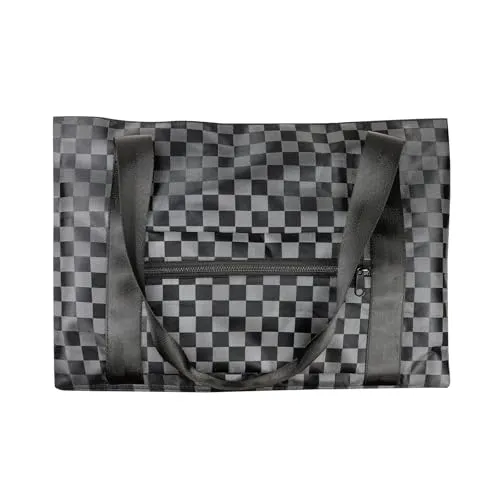 Mordx 16L Kleidersäcke für Reisen Faltbare Reisetasche Damen Turnbeutel SporttascheHandgepäcktasche Travel Duffle Bag für Wochenendausflug, Schwimmen, Wandern,Schwarz (S-16L)