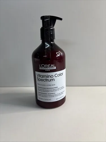 L'Oréal Professionnel Paris Vitamino Color Spectrum Shampoo 500 ml - Shampoo für coloriertes Haar, schützt die Farbpigmente und sorgt für ultimativen Glanz, lebendige Farben und optimale Tiefe der Farbtöne.