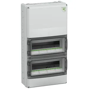 Spelsberg AK 28 Plus - IP65 Kleinverteiler, 28 Teilungseinheiten, mit integrierten Belüftungselementen zur Vermeidung von Kondenswasserbildung