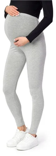 Be Mammy Umstandsleggings Lange Umstandshose aus Viskose BE-02 (1-tlg) elastischer Bund