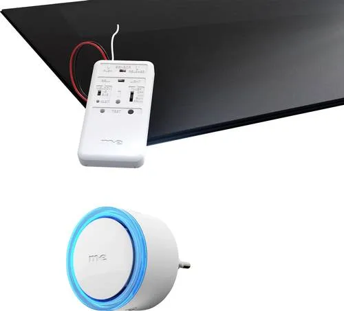 M-e modern-electronics Funk-Alarmtrittmatte BELL-5777 - Alarmanlagen mit innovativer Sensormatte, die Bewegungen erkennt und akustische sowie optische Signale sendet – ideal für die Sicherheit von Demenzpatienten und Kleinkindern.