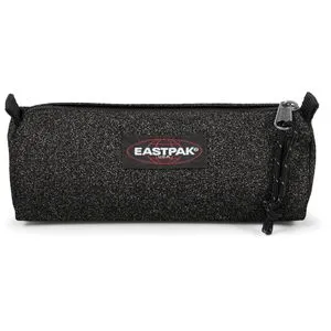 Eastpak Benchmark Single Spark Black, Federmäppchen Schlamperetui, aus Stoff, schwarz / grau