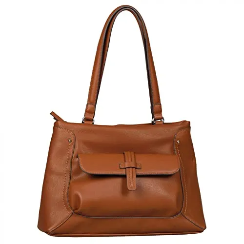 Gabor bags TABEA Damen Shopper L, cognac, 37x7x25,5