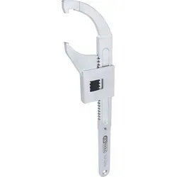 KS Tools 517.1398 Gelenk-Hakenschlüssel mit Nase, 20-100 mm - Maulschlüssel mit innovativem Schwalbenschwanzdesign für außergewöhnliche Festigkeit und präzise Drehmoment-Einhaltung. Ideal für vielseitige Anwendungen in Werkstätten.