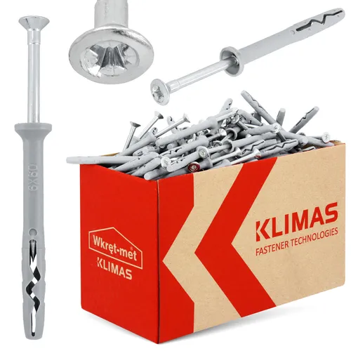 Dübel mit Schrauben verzinkt Edelstahl Universal für Beton Ziegel 6x60 200Stk