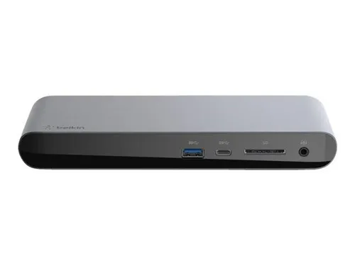 Belkin Thunderbolt 3 Dock Pro - Thunderbolt Dock für macOS und Windows, 2 Monitore mit 4K bei 60 Hz und 85 Watt Laptop-Ladung