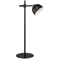 Reality Leuchten LED Akku Tischleuchte Maxima R57791102 - Tischlampe in Schwarz matt mit 3 Watt LED, 4-fach Touch für dimmbare Helligkeit und vielseitiger Einsatz dank Standfuß, Wandbefestigung & Klemmvorrichtung.