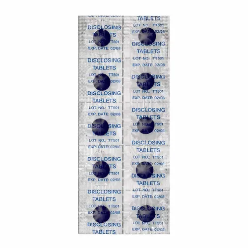 CURAPROX PCA 222 Plaque Färbetabletten 10 ST - Mundspülungen zur Plaque-Kontrolle, ideal für sichtbare Reinigungsergebnisse und zur Förderung der Mundhygiene.