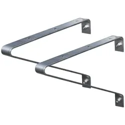 Vitavia Regalträger für Gewächshausprofile (2 Stück) – Aluminium Eloxiert