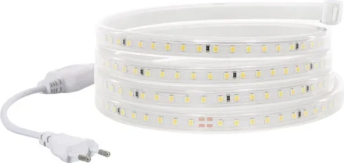 LED-Streifen Dimmbar 220V SMD 120 LED/m Neutralweiß 8.5W/m 850lm/m Breite 12mm Schnitt 20cm IP65 nach Maß 1 m