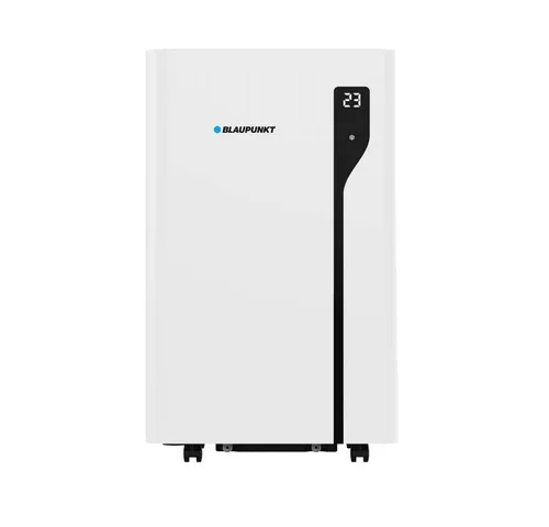 Blaupunkt ACP414 Tragbare Klimaanlage - App-kompatible Klimaanlage für Innenräume bis 50 m². Mit Rollen und Oszillation für flexible Nutzung. Energieeffizienzklasse A für nachhaltigen Komfort.