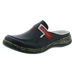 Rieker Damen Halbschuhe 46393 - Clogs für Damen mit extra weicher Innensohle für herausragenden Tragekomfort den ganzen Tag über.