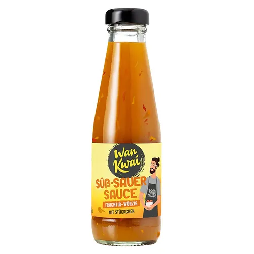 Wan Kwai Süss Sauer Sauce typisch wie in fernöstlicher Küche 250ml