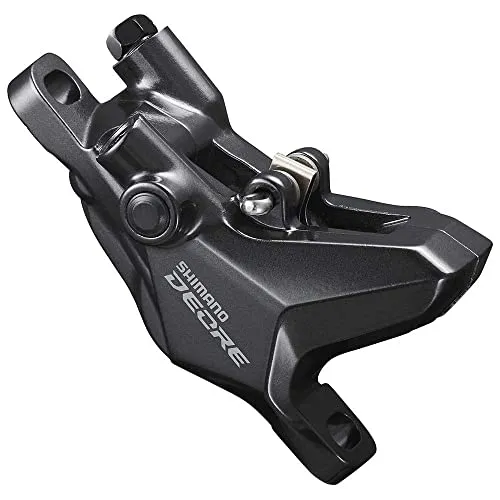 Shimano BR-M6100 Bremssattel Set (Vorne + Hinten) - Scheibenbremsen für Bikes, bietet hervorragende Bremsleistung und Zuverlässigkeit für optimales Fahrvergnügen.