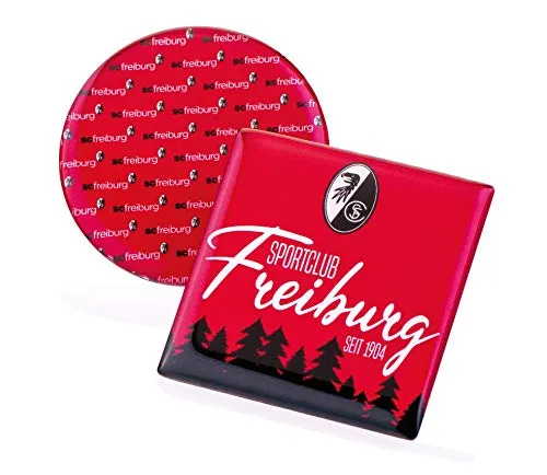 SC Freiburg Magnet 2er Set Kühlschrankmagnet von SC Freiburg