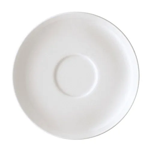 Arzberg Form 1382 Weiss Kaffee-Untertasse, Porzellan, White, 14.4 x 14.4 x 6.8 cm