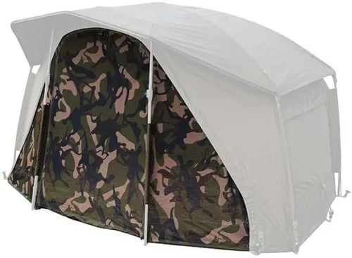 Fox Frontier II Camo Mozzy Mesh - Karpfen Angelzelt Zubehör - Praktisches Mückennetz für Karpfenangler, leicht und kompakt mit einem Packmaß von 17x8x34 cm, ideal für entspannte Angelausflüge.