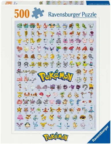 Ravensburger Puzzle Pokémon, 500 Puzzleteile, Made in Germany