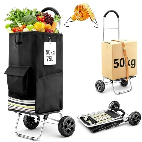 Klappbarer Einkaufstrolley bis 50kg