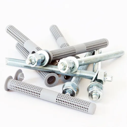 Montageset für Verbundmörtel: 5 Ankerstangen M14 x 170mm + 5 Siebhülsen Ø20 x130