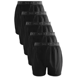Next Boxershorts Loose Fit Boxershorts im 5er-Pack (5-St) schwarz XXL