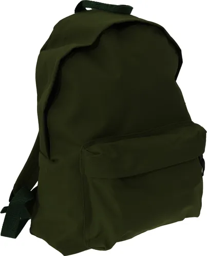 BagBase BG125 | Original Fashion Backpack / Rucksack | 31 x 42 x 21 cm - Farbe: Olive Green - Größe: 31 x 42 x 21 cm