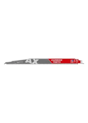 Milwaukee Heavy Duty AX HM-Säbelsägeblätter für Holz mit Nägeln