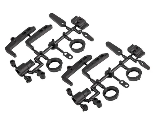 Mugen Akkuhalterung & Zubehörteile MTC2 FWD