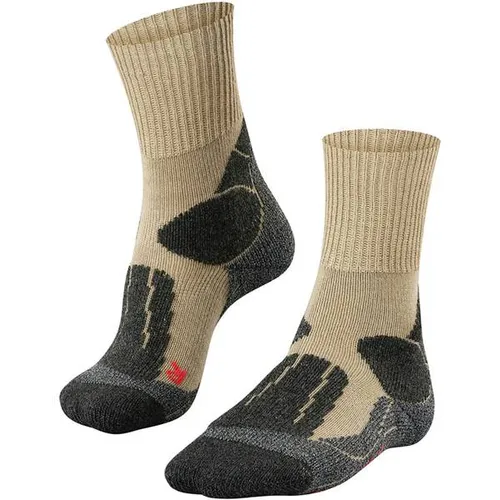 FALKE TK1 Damen Socken - Ideal für Bergtouren - Sportsocken mit extra starker Polsterung und Merinowoll-Mix, bieten maximalen Schutz und Wärmeisolation bei jedem Wetter, für höchsten Komfort und optimale Passform.