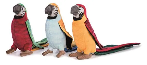 Hansa Toy 3325 Papagei Kuscheltier 16 cm