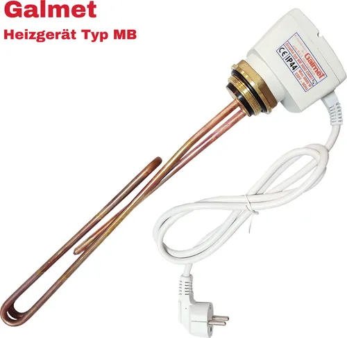 Bandloo Heizstab 3kW 230V mit Thermostat – Effiziente Heizlösung für Boiler