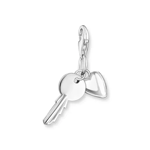 Thomas Sabo Damen-Charm Love Charm Ensemble aus 925er Sterlingsilber - Bead Charms für Damen, eleganter Charm-Anhänger aus 925er Sterlingsilber mit vielseitigen Kombinationsmöglichkeiten für Bettelarmbänder und Ketten – das perfekte Geschenk für jeden Anlass.