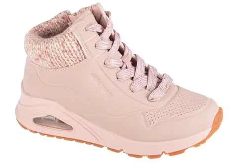 Skechers Winter Boots Blush 39 EU - Wanderschuhe aus synthetischem Leder, ideal für kalte Tage und bieten optimalen Komfort und Stil.