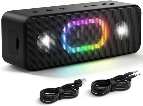Ortizan Bluetooth Lautsprecher mit Dualen Bass-Treibern