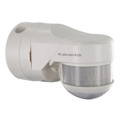 B.E.G. RC-plus next N 130 Bewegungsmelder - Bewegungsmelder mit 130° Erfassungsbereich und 20m Reichweite, ideal für Wege und Einfahrten. Flexibel montierbar mit Unterkriechschutz und individueller Ausrichtung.