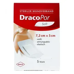 Dracopor Wundverband 7,2x5cm steril