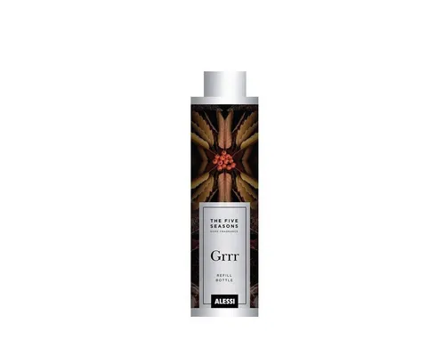Alessi Raumduft-Nachfüllflasche 5 Seasons Grrr 150 ml - Elegante Nachfüllflasche für Raumduft, sorgt für ein angenehmes Ambiente im Haushalt. Praktisch und vielseitig einsetzbar, ideal für jeden Raum.