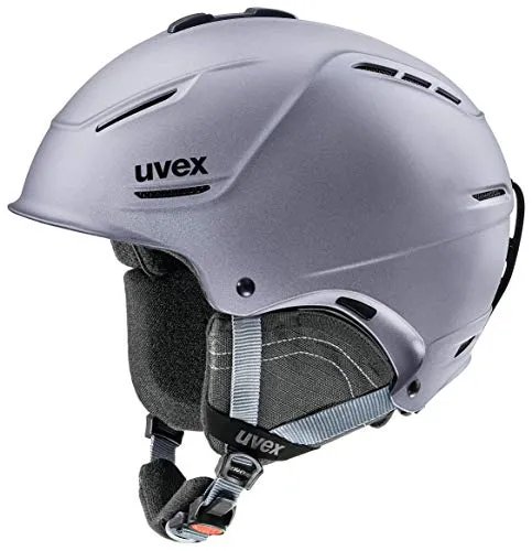 uvex p1us 2.0 Skihelm - Individuell anpassbar & optimierte Belüftung - Strato met matt - Skihelm für Damen und Herren mit stufenloser Größenanpassung und optimalem Sitz. Leichtes Material und innovativer Komfortverschluss sorgen für Sicherheit und Bequemlichkeit auf der Piste.