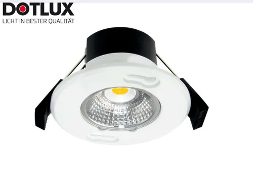 Dotlux MULTISCREWplus 6W LED-Einbauleuchte - IP65 dimmbar, ideal für feuchte Räume und vielseitig einsetzbar in Wohn- und Gewerbebereichen.