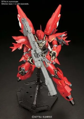MG Sinanju Anime Color 1/100 Actionfigur - Action- & Spielfiguren, detailreiche MG Sinanju Figur im Anime-Design, ideal für Sammler und Fans.