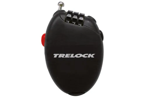 Trelock Kabelschloss RK 75 Pocket - Praktisches Kabelschloss für Zweiräder. Mit 75 cm Länge und 1,6 mm Durchmesser ist es platzsparend und einfach zu verstauen. Sichern Sie Ihr Fahrrad bequem mit einem individuellen 3-stelligen Zahlencode.