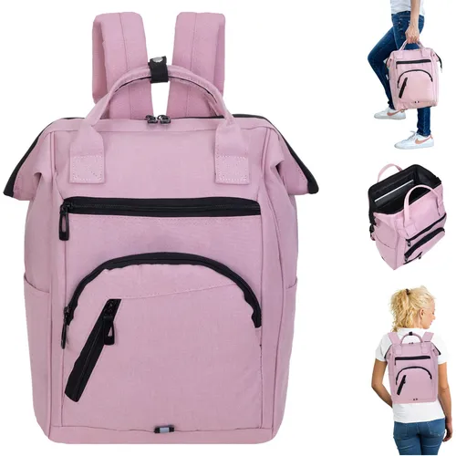 Rucksack Handtasche Damen Elephant Finn A4 Rosa